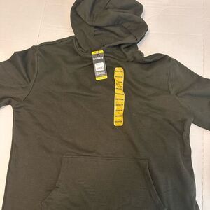 NWT Express Men's Textured Hoodie Rosin color Medium